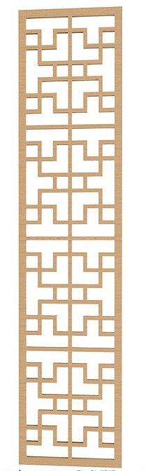 طرح هندسی مناسب برای استفاده در دستگاه های cnc چوب و cnc لیزر - geometric pattern dxf file