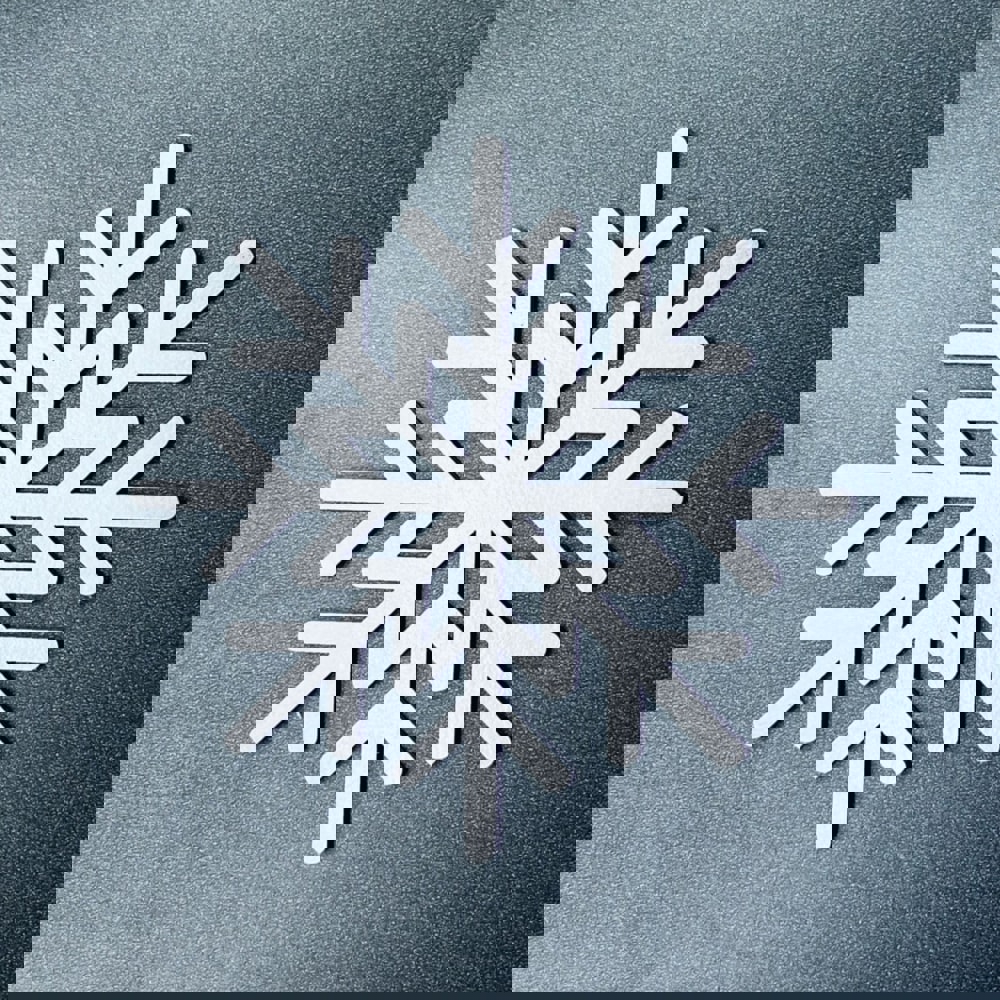 طرح با موضوع دانه‌های برف برای تزیینات مناسب برای استفاده در دستگاه های cnc چوب و cnc لیزر - laser cut snowflakes for ornaments svg file