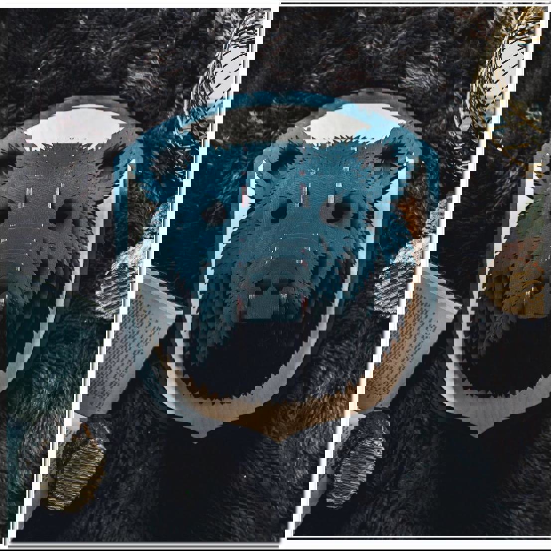 طرح سر خرس طرح حیوانات برای دیوار مناسب برای استفاده در دستگاه های cnc چوب و cnc لیزر - laser cut bear head animal trophy wall art cdr file