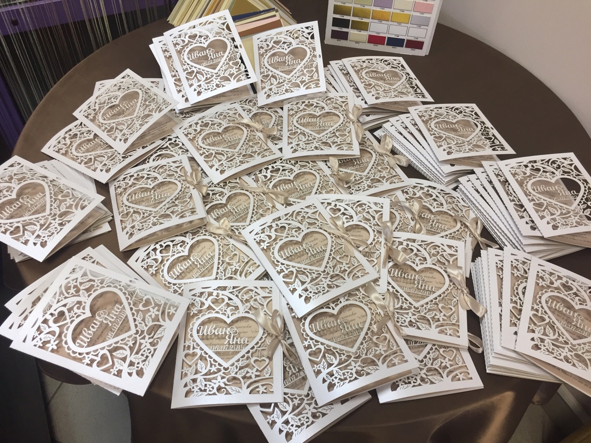 طرح نمونه کارت پستال کاغذی مناسب برای استفاده در دستگاه های cnc چوب و cnc لیزر - laser cut invitation paper postcard template cdr file