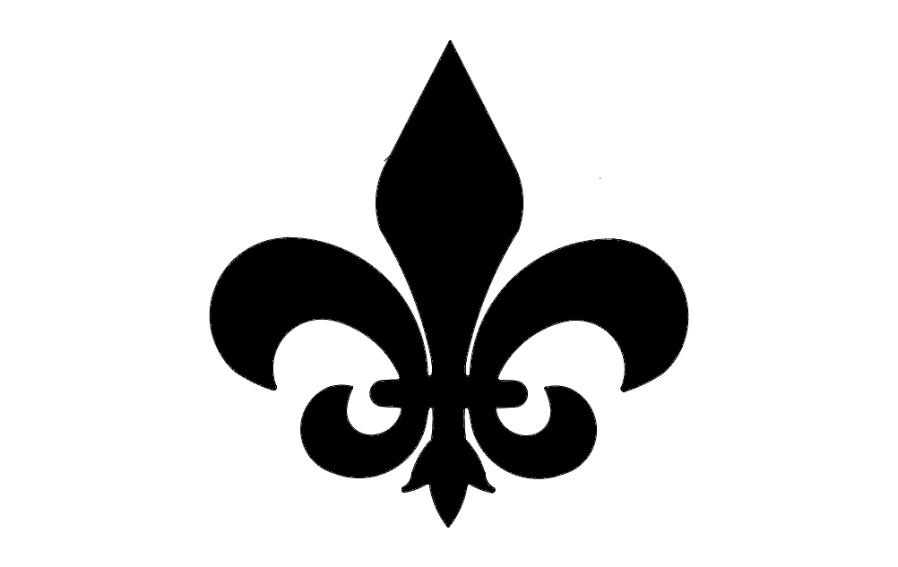 طرح گل رز مناسب برای استفاده در دستگاه های cnc چوب و cnc لیزر - fleur dis les dxf file