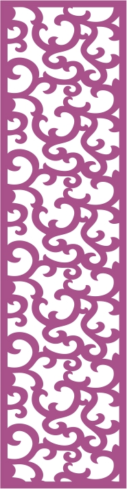 طرح پنل وکتور بدون درز شماره ۱۸۳ مناسب برای استفاده در دستگاه های cnc چوب و cnc لیزر - laser cut vector panel seamless 183 cdr file