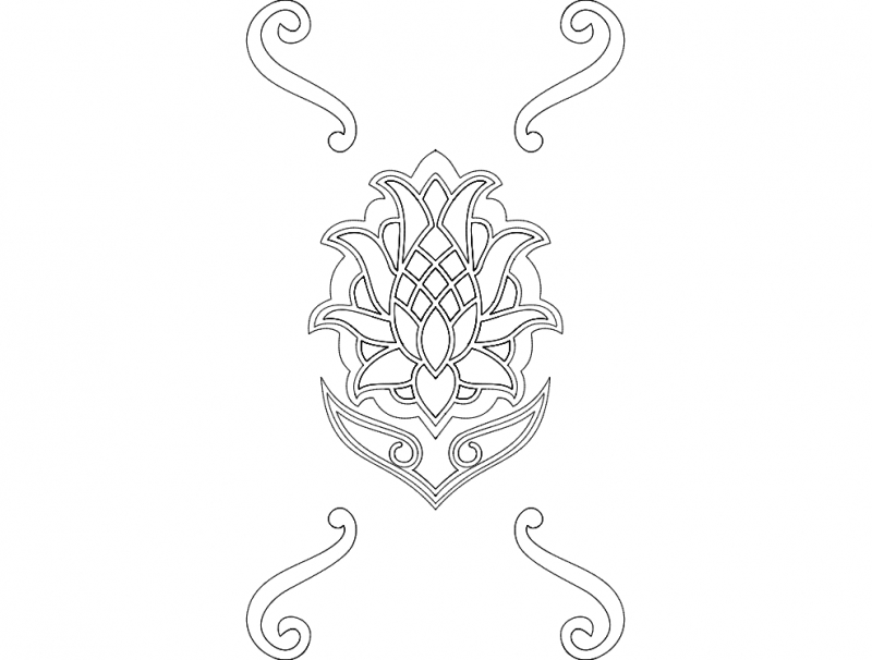 طرح مربوط به bbb مناسب برای استفاده در دستگاه های cnc چوب و cnc لیزر - bbb dxf file