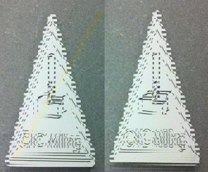 طرح نشان مهارت برای فرزکاری CNC مناسب برای استفاده در دستگاه های cnc چوب و cnc لیزر - laser cut skill badge for cnc milling dxf file