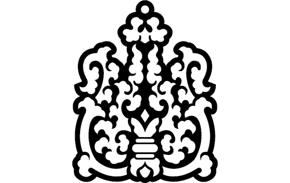 طرح کباب پز مناسب برای استفاده در دستگاه های cnc چوب و cnc لیزر - grill design dxf file