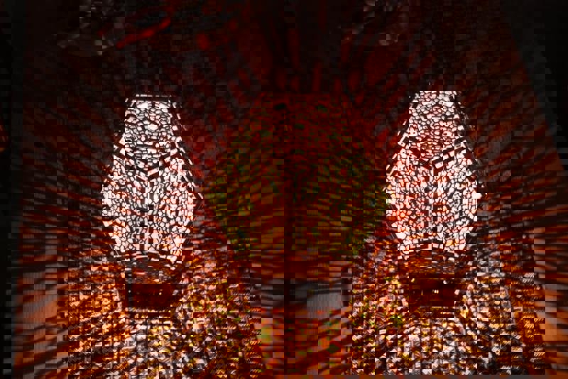 طرح لامپ سایه دوازده وجهی مناسب برای استفاده در دستگاه های cnc چوب و cnc لیزر - laser cut dodecahedron shadow lamp