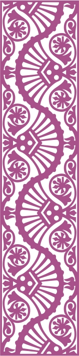 طرح پنل وکتور بدون درز شماره ۲۷۶ مناسب برای استفاده در دستگاه های cnc چوب و cnc لیزر - laser cut vector panel seamless 276 cdr file