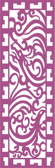 طرح وکتور دو بعدی تابلوهای پنلی، مناسب برای استفاده در دستگاه های cnc چوب و cnc لیزر - panel boards 2d vector design cdr file