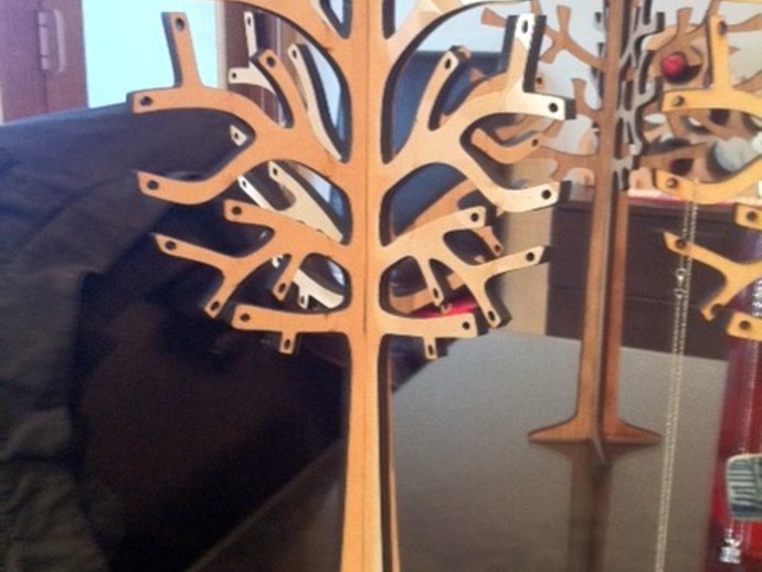 طرح درخت مناسب برای استفاده در دستگاه های cnc چوب و cnc لیزر - tree dxf file