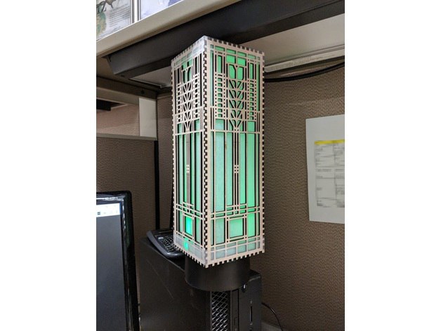 طرح لامپ flw مناسب برای استفاده در دستگاه های cnc چوب و cnc لیزر - flw lamp cdr file