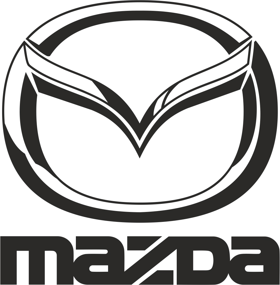 طرح وکتور لوگوی مزدا مناسب برای استفاده در دستگاه های cnc چوب و cnc لیزر - mazda logo vector cdr file