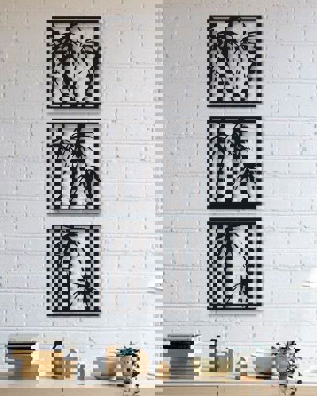 طرح هنری دیواری درخت مناسب برای استفاده در دستگاه های cnc چوب و cnc لیزر - laser cut wall art tree cdr file