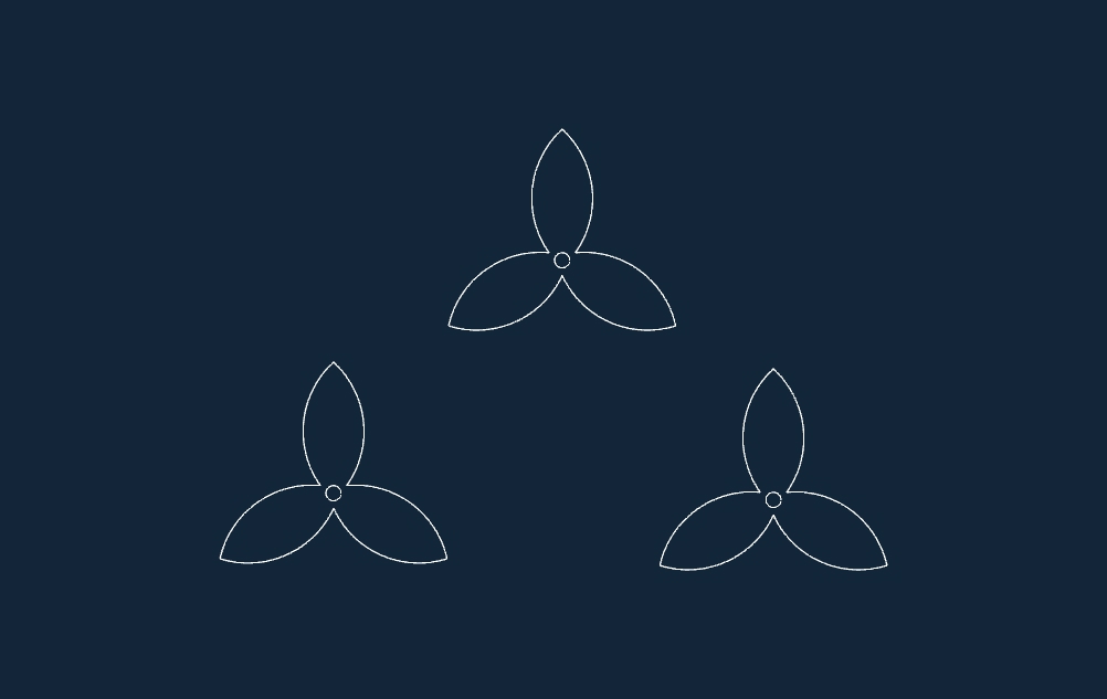 طرح گل مناسب برای استفاده در دستگاه های cnc چوب و cnc لیزر - flower template dxf file