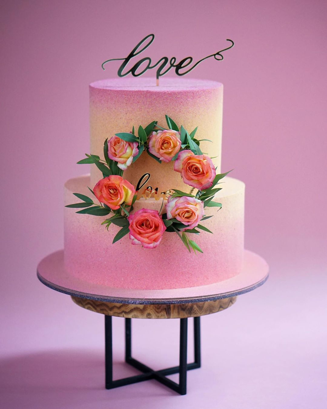 طرح رویه کیک طرح عشق مناسب برای استفاده در دستگاه های cnc چوب و cnc لیزر - laser cut love cake topper cdr file