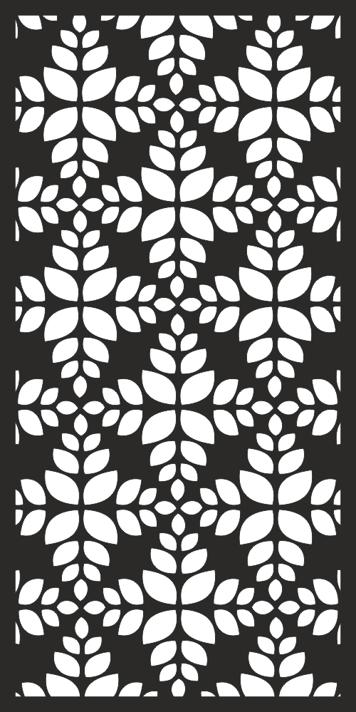طرح و الگوی صفحه تزئینی مناسب برای استفاده در دستگاه های cnc چوب و cnc لیزر - decorative screen pattern for laser cutting cdr file