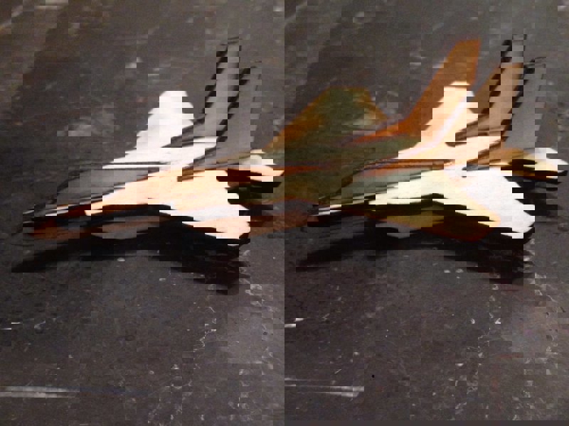 طرح مینی f15 مناسب برای استفاده در دستگاه های cnc چوب و cnc لیزر - laser cut mini f15 dxf file