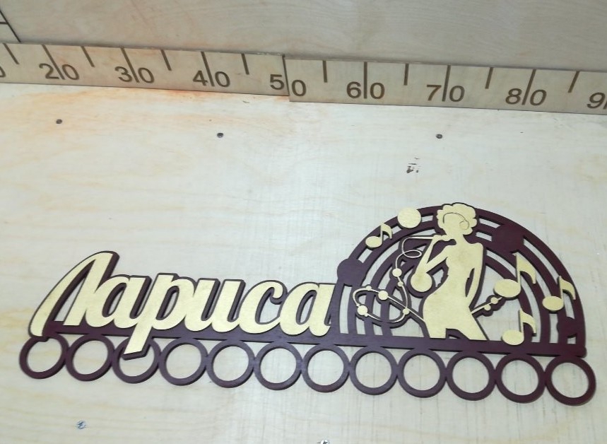 طرح مدال آواز عشق مناسب برای استفاده در دستگاه های cnc چوب و cnc لیزر - laser cut love singing medal hanger cdr file