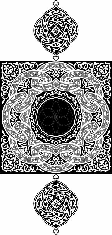 طرح فایل AI طرح نقوش ایرانی مناسب برای استفاده در دستگاه های cnc چوب و cnc لیزر - persian motif design ai file