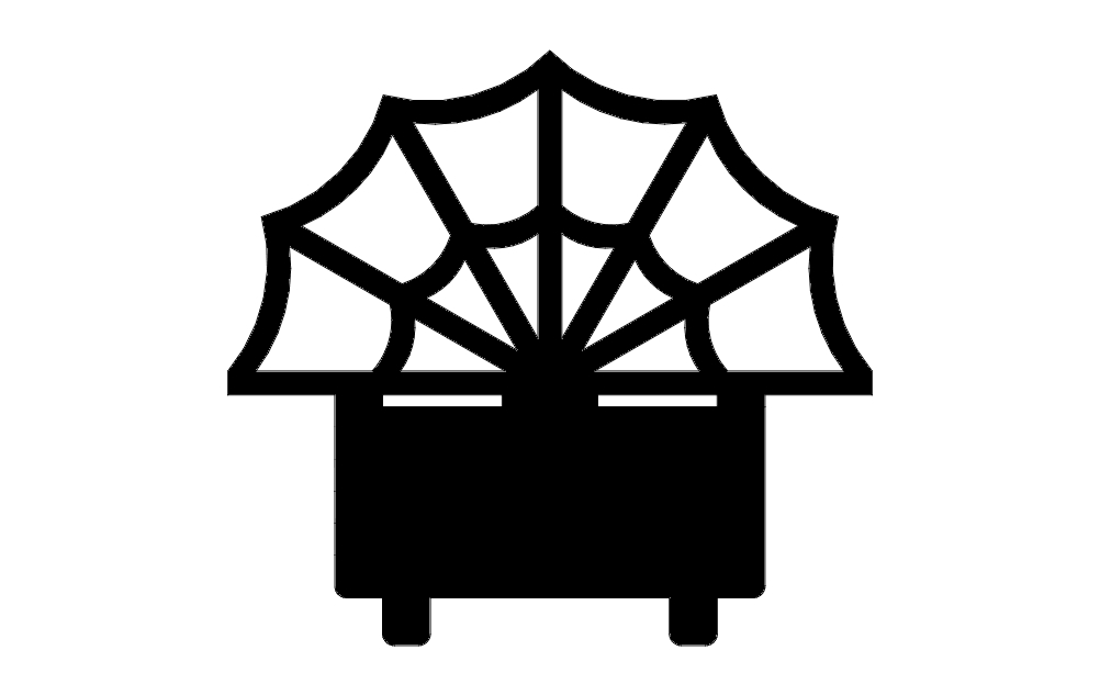 طرح دارنده کارت وب مناسب برای استفاده در دستگاه های cnc چوب و cnc لیزر - web card holder dxf file