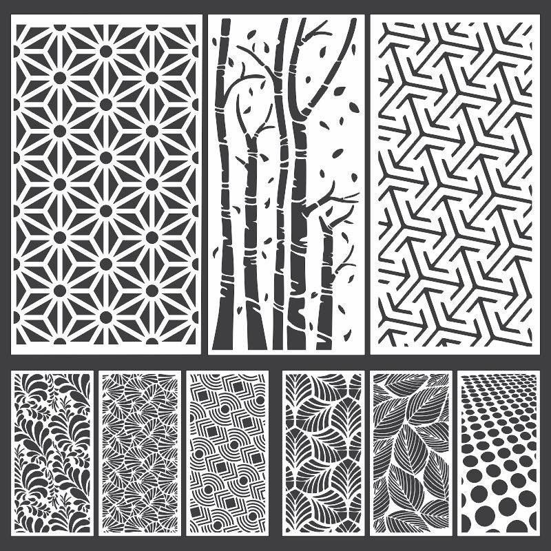 طرح جالی تزئینی برای برش لیزر و دستگاه CNC مناسب برای استفاده در دستگاه های cnc چوب و cnc لیزر - decorative jali design for laser cutting and cnc machine dxf file