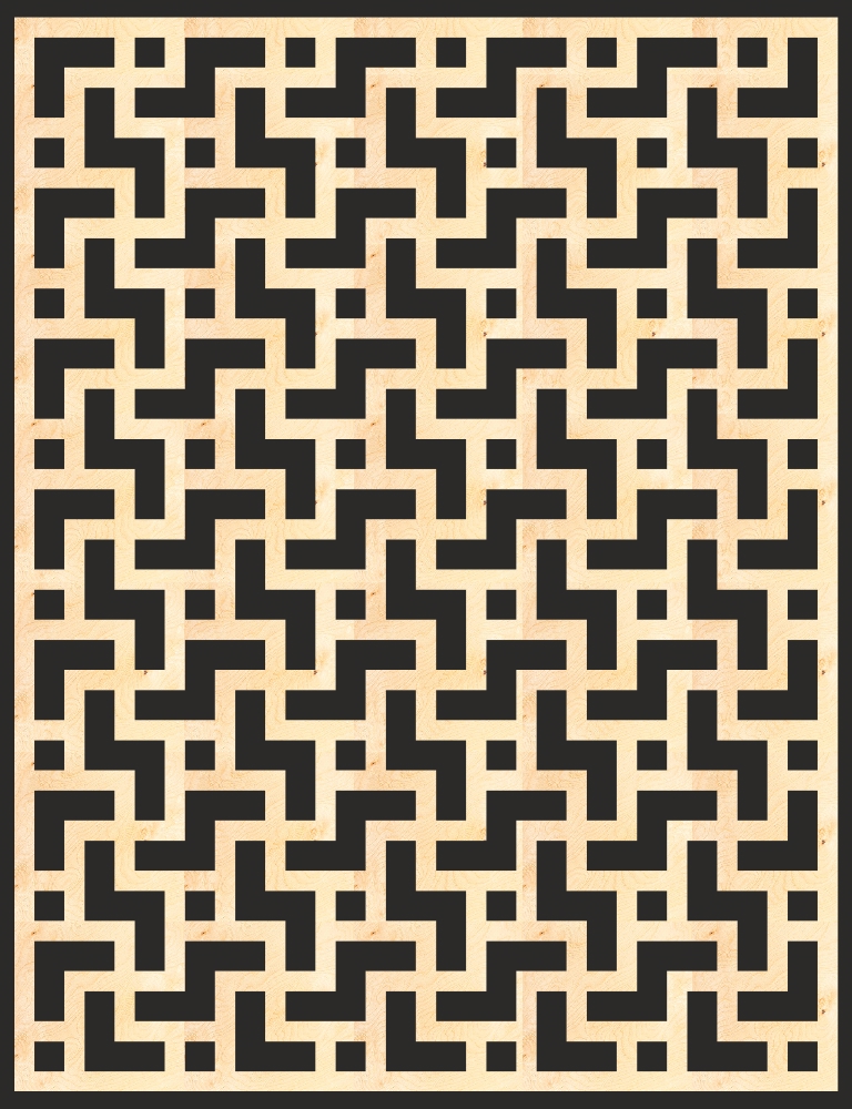 طرح پنل تزئینی ام دی اف مناسب برای استفاده در دستگاه های cnc چوب و cnc لیزر - mdf decorative screening panel pattern cdr file