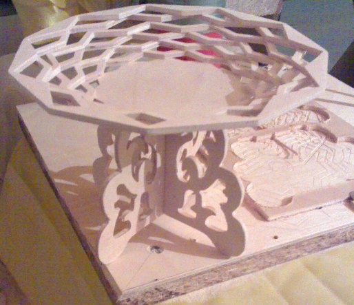 طرح وازوچکا مناسب برای استفاده در دستگاه های cnc چوب و cnc لیزر - vazochka dxf file