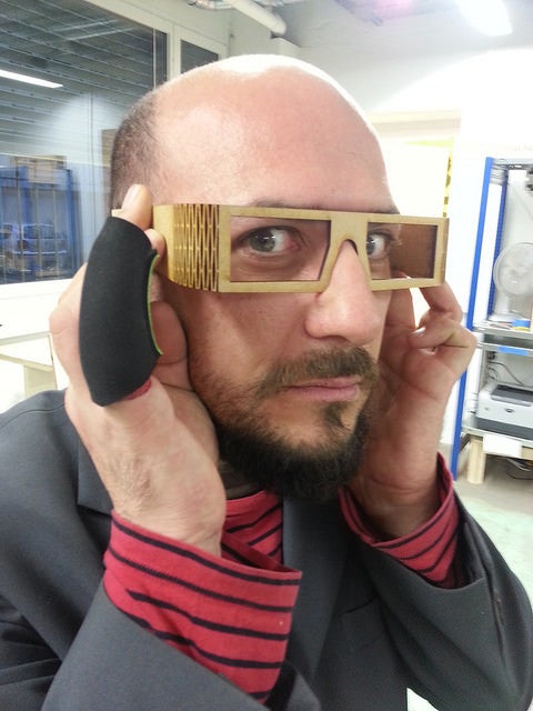 طرح لیوان خم مناسب برای استفاده در دستگاه های cnc چوب و cnc لیزر - laser cut bend glasses dxf file