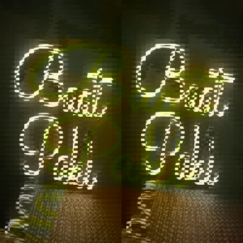 طرح تابلو نئون طرح بته پاکستان تابلو نئون عروسی مناسب برای استفاده در دستگاه های cnc چوب و cnc لیزر - laser cut baat pakki neon sign wedding neon sign