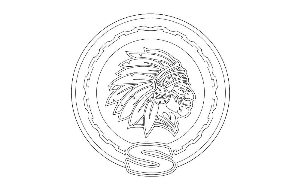 طرح جیپ اسپرت آلیسی مناسب برای استفاده در دستگاه های cnc چوب و cnc لیزر - alessi jeep sport dxf file