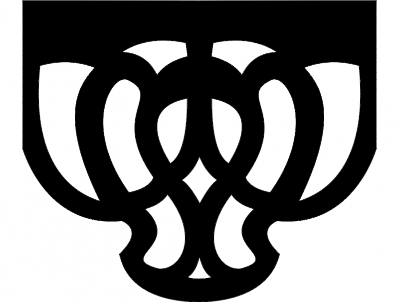 طرح اورن ۶۵ ۰ مناسب برای استفاده در دستگاه های cnc چوب و cnc لیزر - design orn 65 0 dxf file