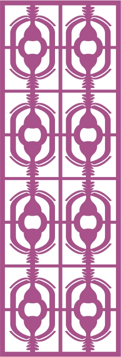 طرح پنل وکتور بدون درز شماره ۲۳۷ مناسب برای استفاده در دستگاه های cnc چوب و cnc لیزر - laser cut vector panel seamless 237 cdr file