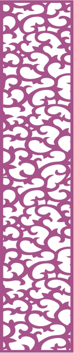 طرح پنل وکتور بدون درز شماره ۲۶۲ مناسب برای استفاده در دستگاه های cnc چوب و cnc لیزر - laser cut vector panel seamless 262 cdr file