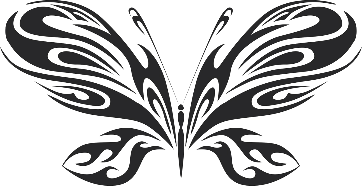 طرح وکتور پروانه شماره 020 مناسب برای استفاده در دستگاه های cnc چوب و cnc لیزر - butterfly vector art 020 cdr file