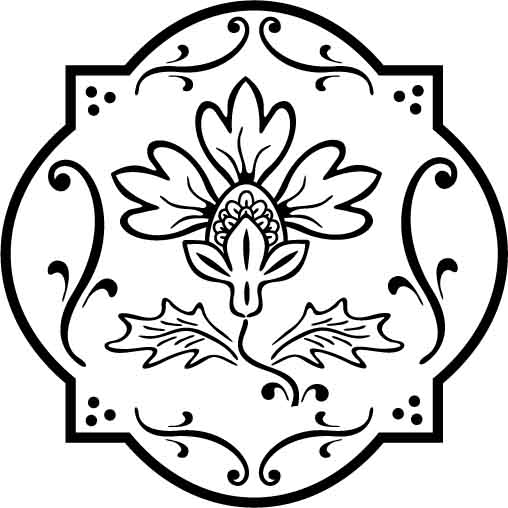 طرح فایل های EPS و EPS با موضوع گل مناسب برای استفاده در دستگاه های cnc چوب و cnc لیزر - flower 08 eps file