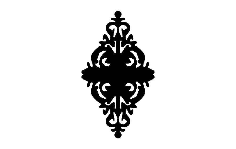 طرح الگو مناسب برای استفاده در دستگاه های cnc چوب و cnc لیزر - pattern dxf file