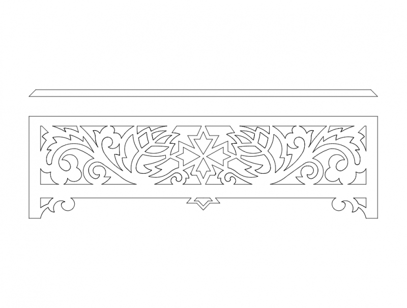 طرح ۲ مناسب برای استفاده در دستگاه های cnc چوب و cnc لیزر - design 2 dxf file