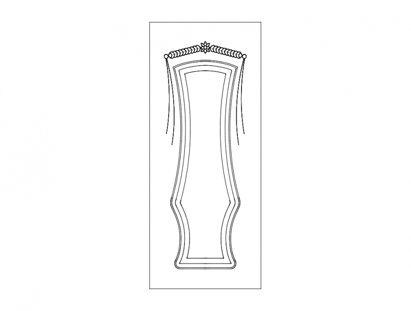 طرح کاپشن مناسب برای استفاده در دستگاه های cnc چوب و cnc لیزر - kap desen dxf file