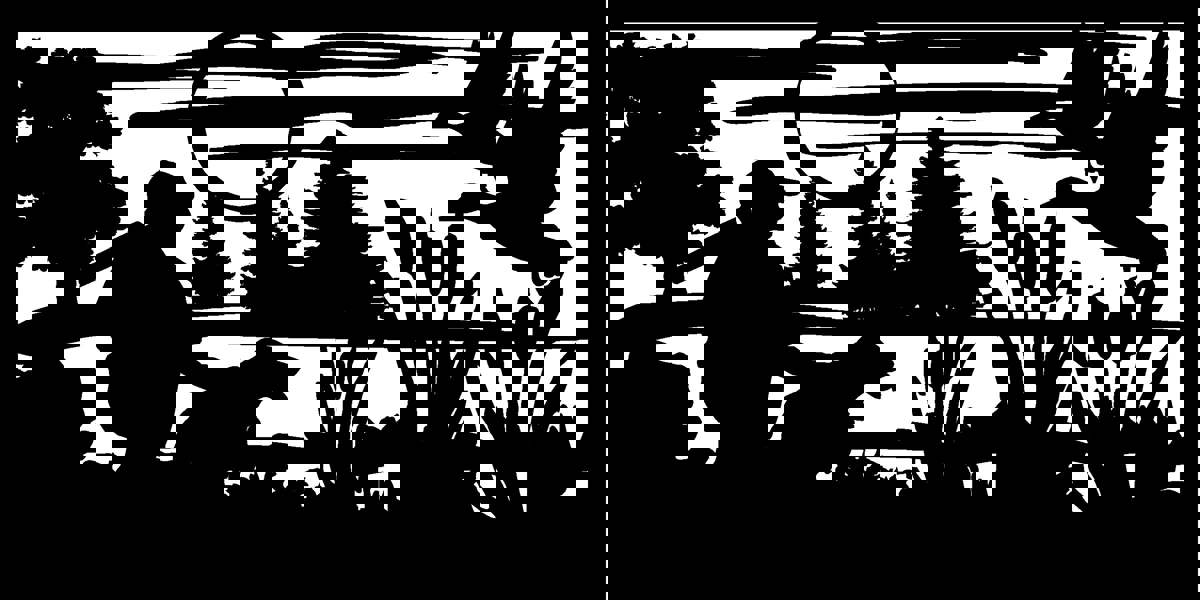 طرح هنری فلزی پلاسما از سگ شکارچی و اردک با طرح گربه در ابعاد 30 در 60 مناسب برای استفاده در دستگاه های cnc چوب و cnc لیزر - 30 x 60 hunter dog cattails ducks plasma metal art dxf file