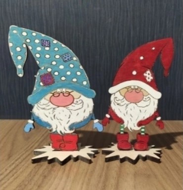 طرح گنوم نوردیک مناسب برای استفاده در دستگاه های cnc چوب و cnc لیزر - laser cut nordic gnome cdr file