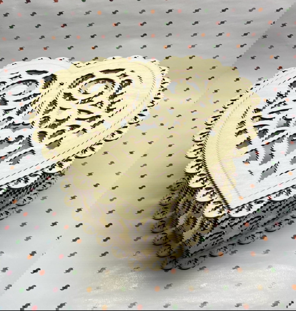 طرح جعبه شیرینی قلبی ولنتاین مناسب برای استفاده در دستگاه های cnc چوب و cnc لیزر - laser cut valentine heart candy box cdr file