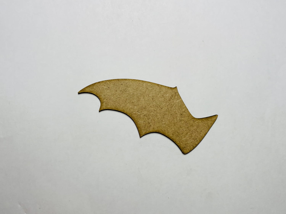 طرح بال خفاش طرح چوب مناسب برای استفاده در دستگاه های cnc چوب و cnc لیزر - laser cut bat wing wood cutout shape cdr file