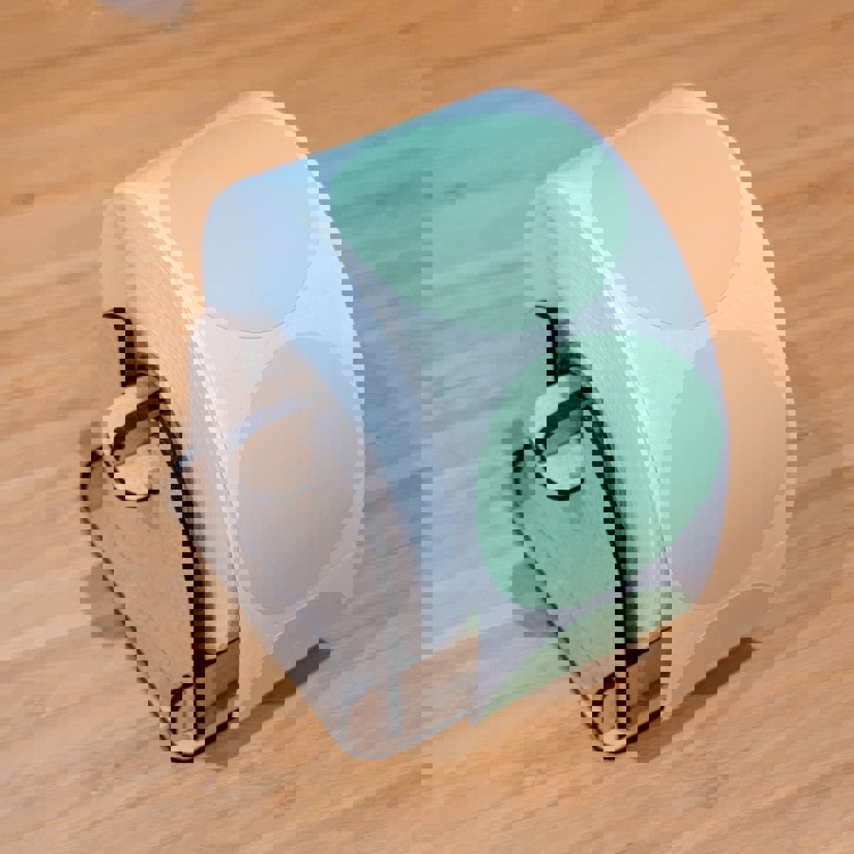 طرح استیکر و رول برچسب مناسب برای استفاده در دستگاه های cnc چوب و cnc لیزر - laser cut sticker and label roll dispenser svg file