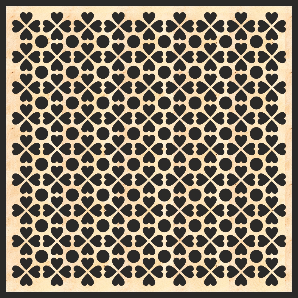 طرح و الگوی تخته مشبک تزئینی مناسب برای استفاده در دستگاه های cnc چوب و cnc لیزر - decorative grille panel board pattern cdr file