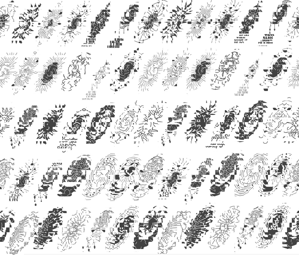 طرح ماه و سماوی مناسب برای استفاده در دستگاه های cnc چوب و cnc لیزر - moon celestial cdr file