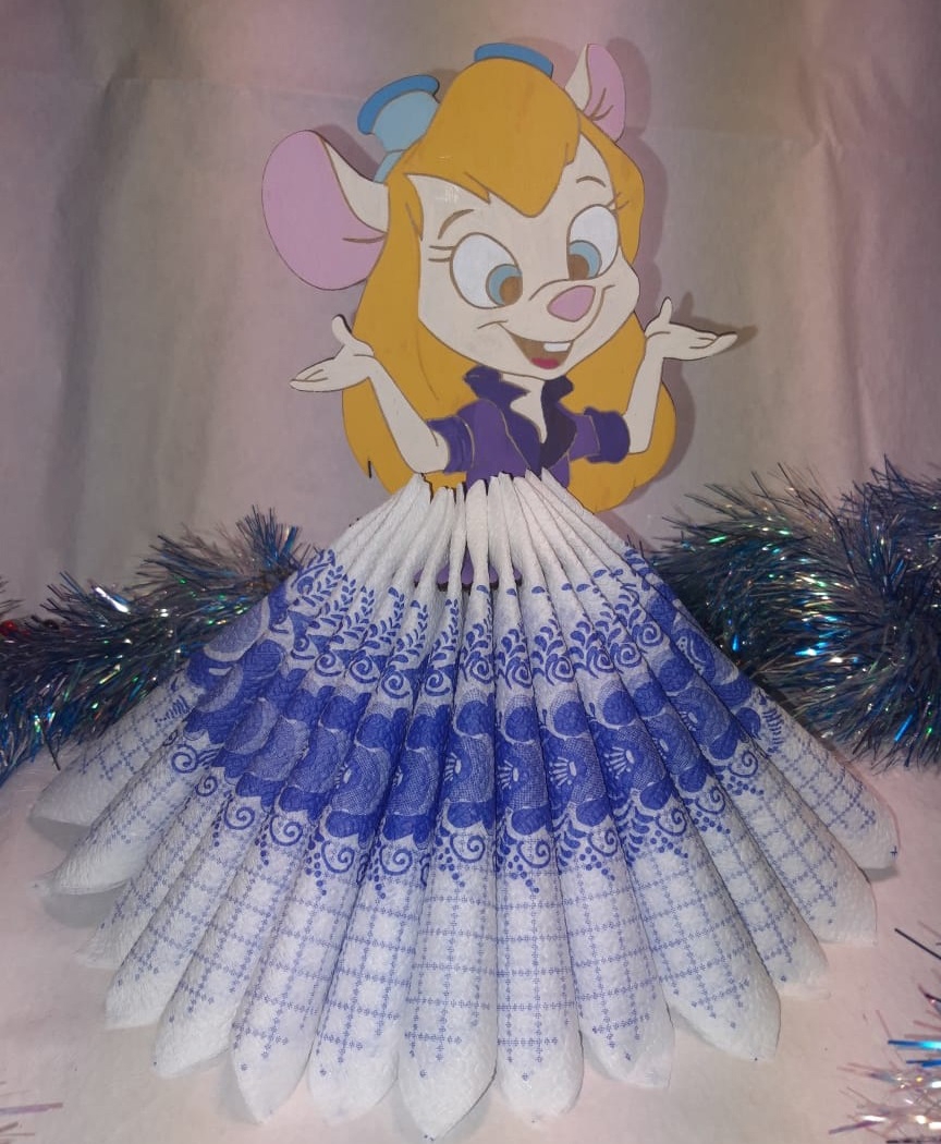 طرح جا دستمال سفره طرح اسباب بازی دیزنی مناسب برای استفاده در دستگاه های cnc چوب و cnc لیزر - laser cut disney gadget hackwrench napkin holder cdr file