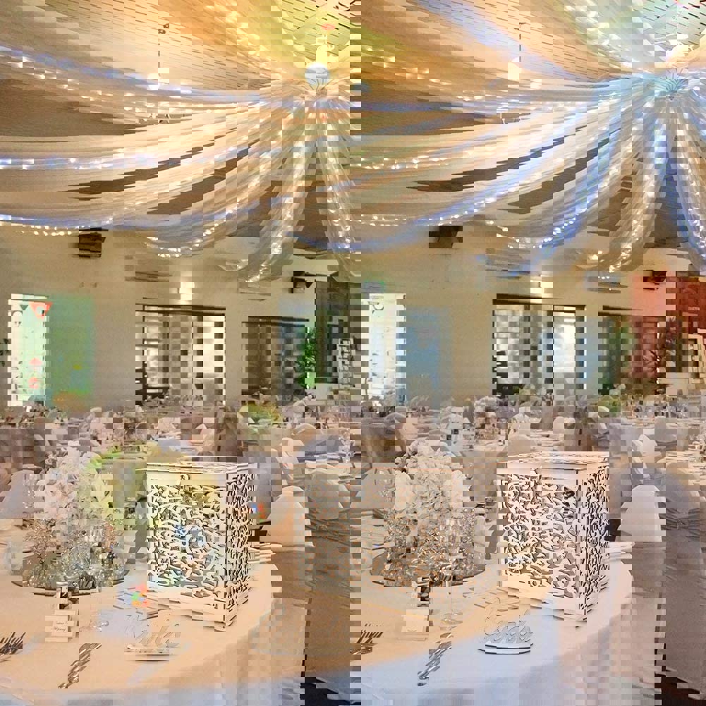 طرح کارت عروسی روستیک مناسب برای استفاده در دستگاه های cnc چوب و cnc لیزر - laser cut rustic wedding card box cdr file