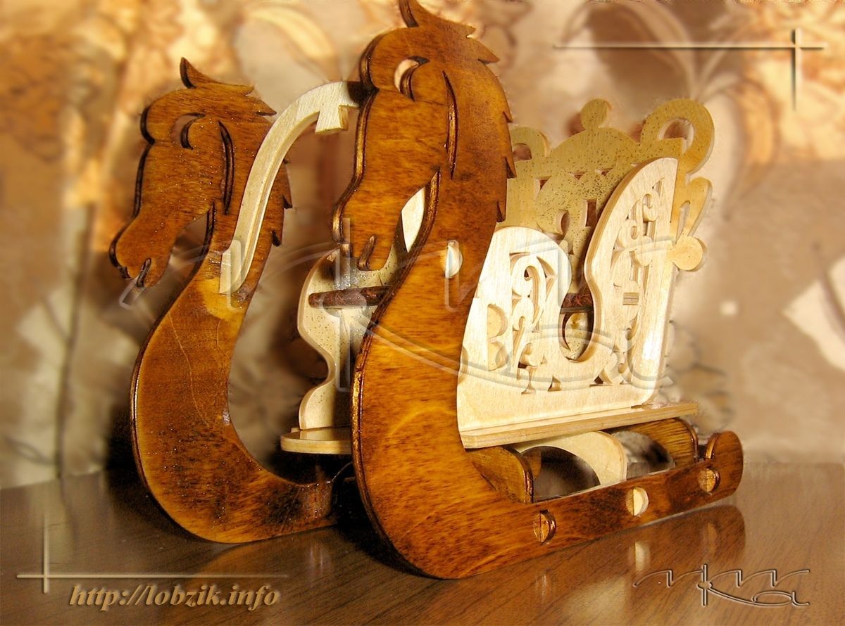 طرح کالسکه با اسب مناسب برای استفاده در دستگاه های cnc چوب و cnc لیزر - laser cut carriage with horses cdr file