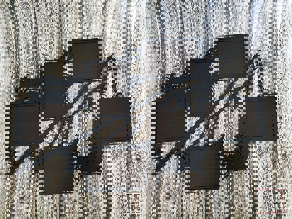 طرح قاب عکس ماهیگیر مناسب برای استفاده در دستگاه های cnc چوب و cnc لیزر - fisherman photo frame dxf file