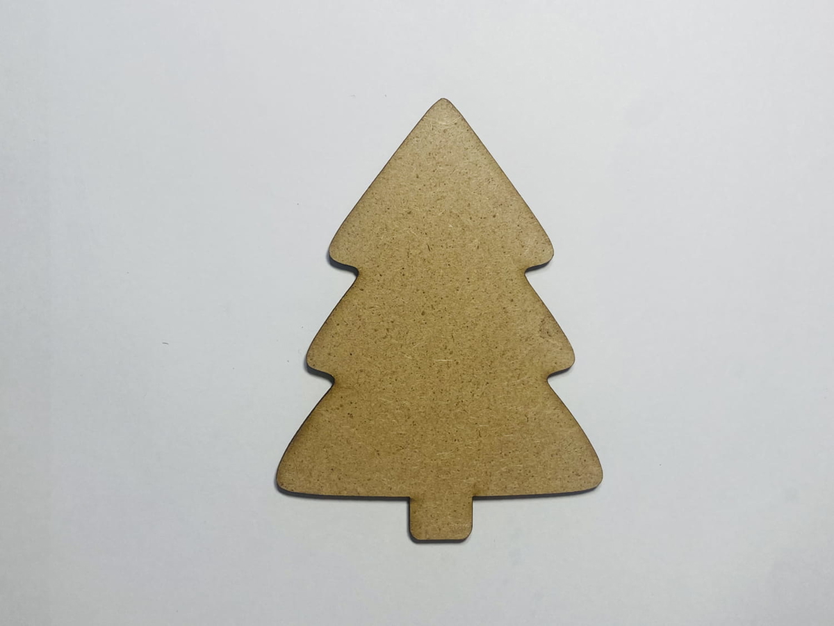 طرح برش درخت کریسمس با فرمت کورل مخصوص لیزر برش مناسب برای استفاده در دستگاه های cnc چوب و cnc لیزر - laser cut christmas tree wood cutout shape cdr file