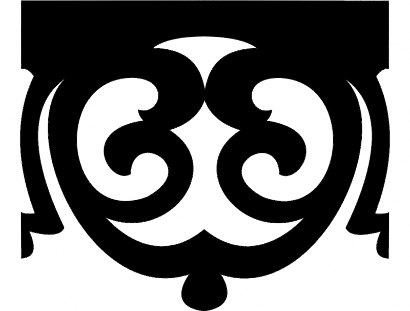 طرح اورن ۸۶ ۰ مناسب برای استفاده در دستگاه های cnc چوب و cnc لیزر - design orn 86 0 dxf file